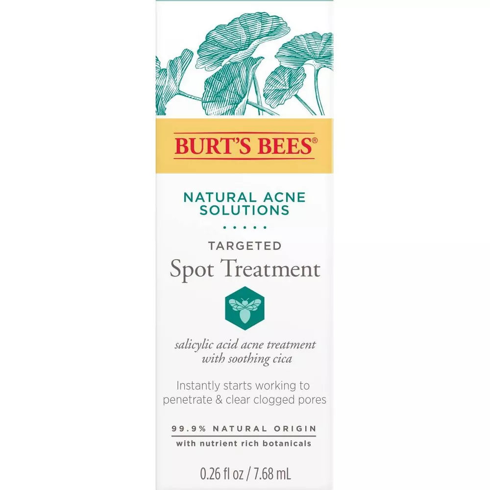 Burt's Bees Natural Acne Solutions Targeted Spot Treatment, 0.26 fl oz