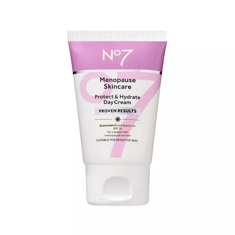 No7 Menopause Skincare Protect and Hydrate Day Cream SPF 30, 1.69 oz