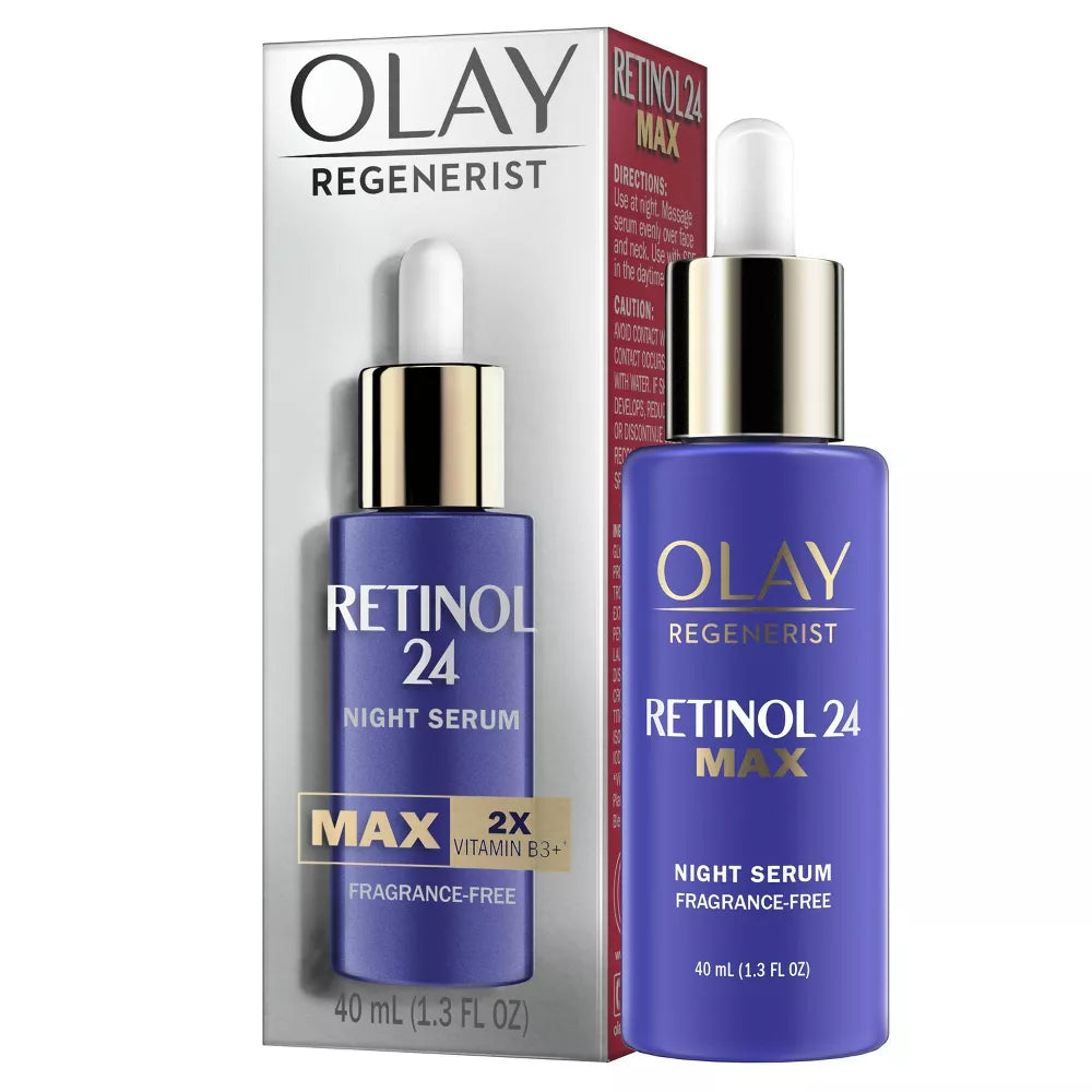 Olay Regenerist Retinol 24 Max Night Serum, 1.3 oz