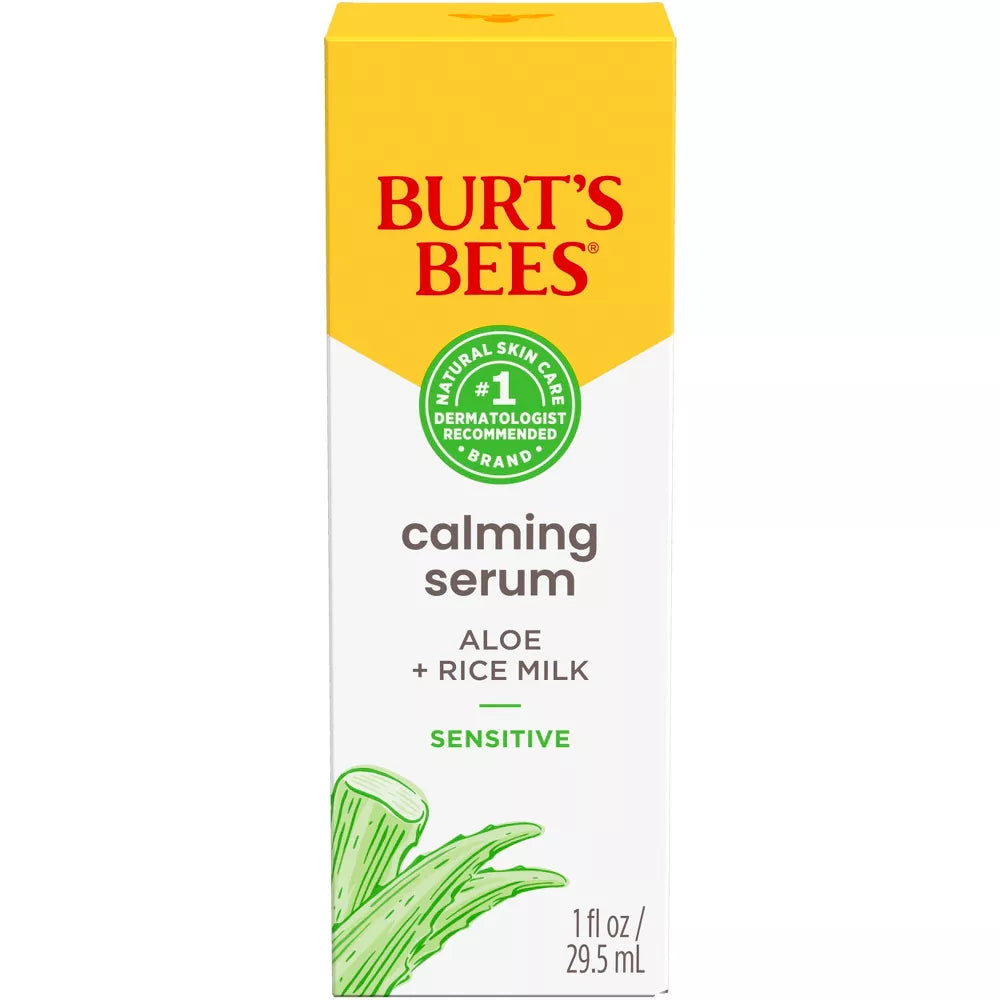 Burt's Bees Sensitive Calming Face Serum, 1 oz
