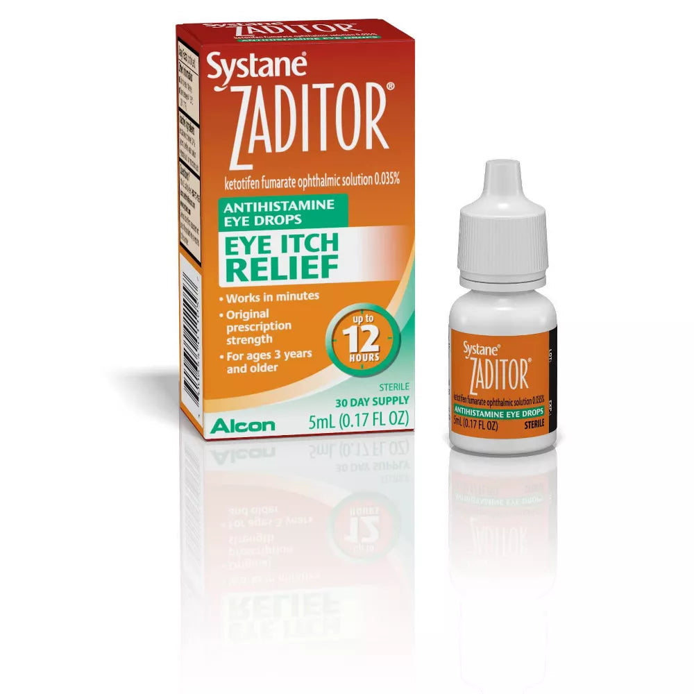 Zaditor Eye Itch Relief Drops 5m, 0.17 oz