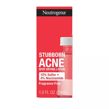 Neutrogena Stubborn Acne Spot Drying Lotion, 1 fl oz