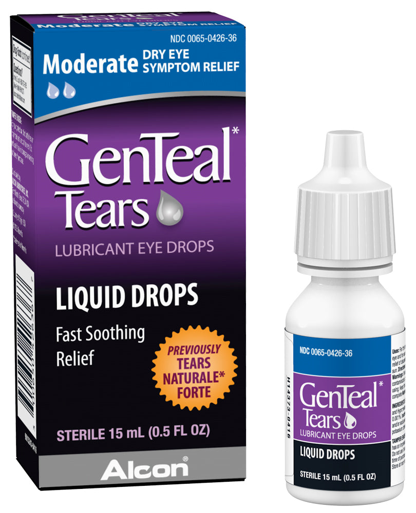 GenTeal Lubricant Eye Drops Moderate - 0.5 fl oz