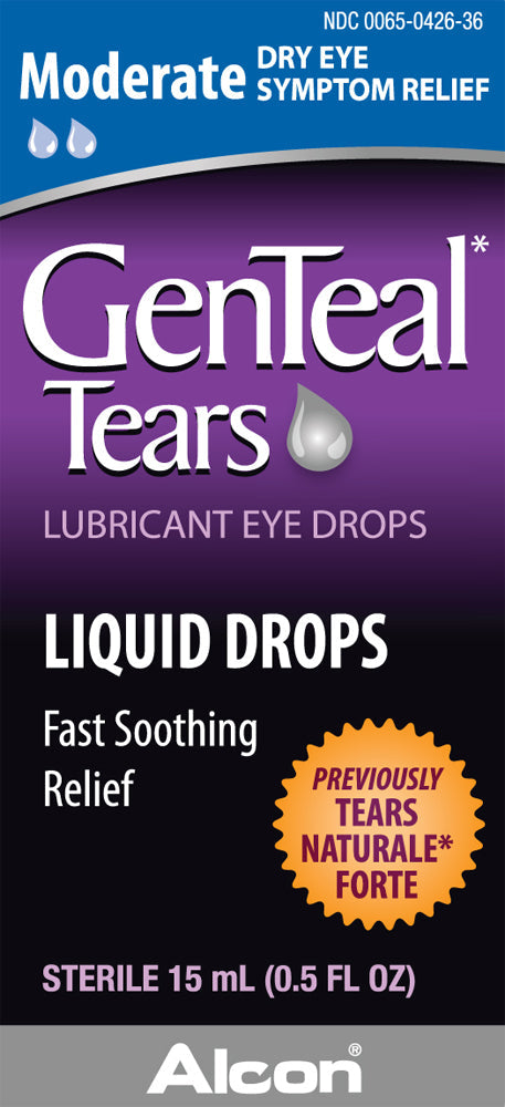 GenTeal Lubricant Eye Drops Moderate - 0.5 fl oz