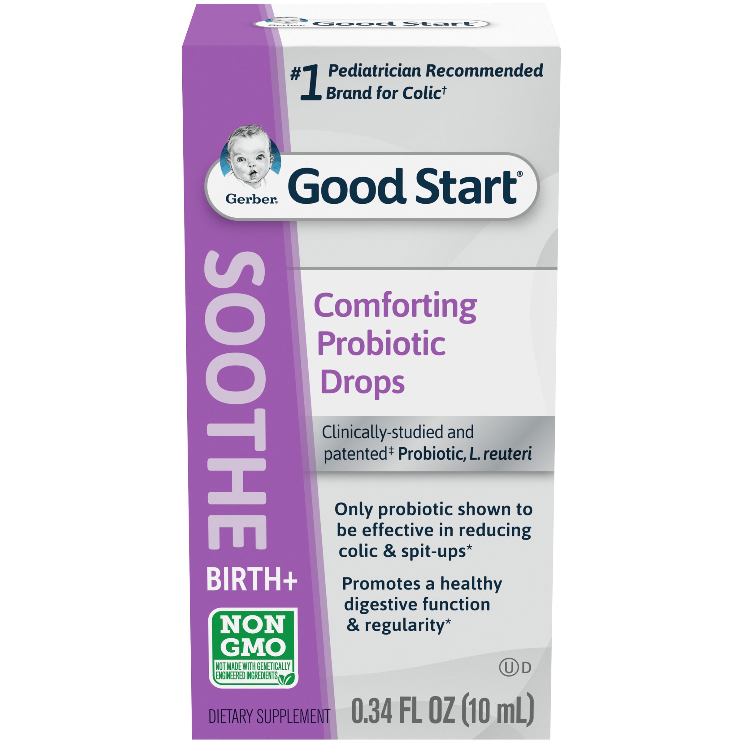 Gerber Soothe Probiotic Colic Drops 0.34 fl. oz.