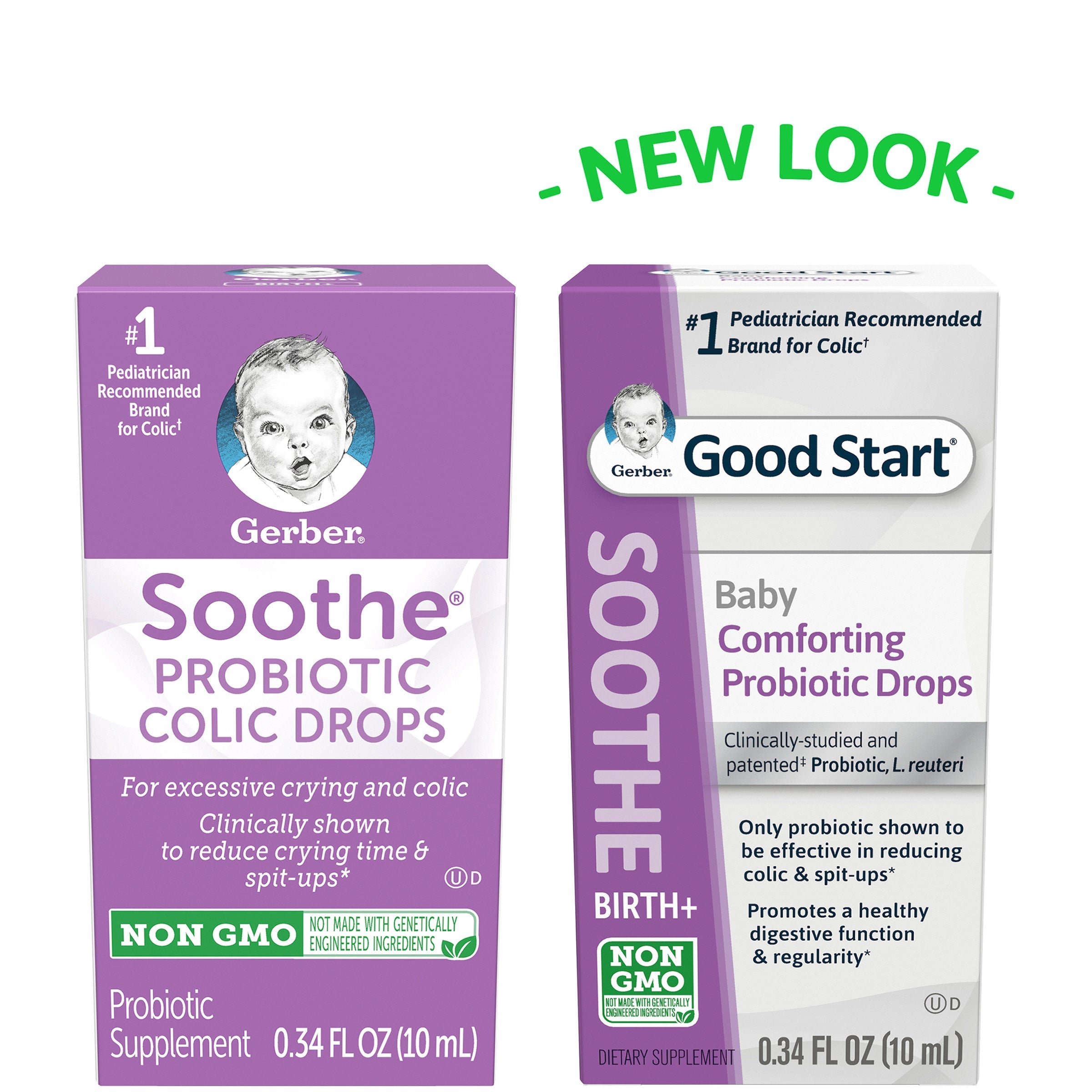 Gerber Soothe Probiotic Colic Drops 0.34 fl. oz.