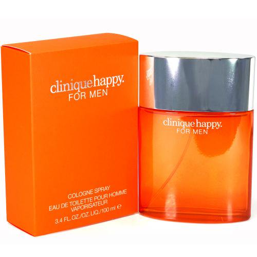 Happy By Clinique for Men. Cologne Spray 3.4 Oz