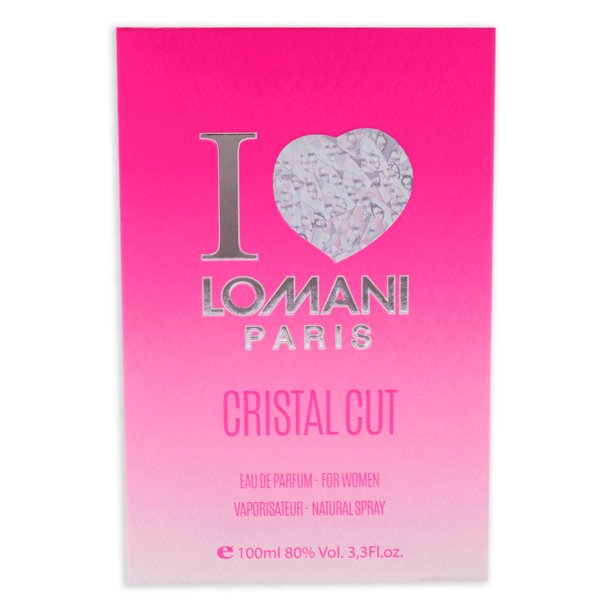 I Love Lomani Cristal Cut, 3.4 oz EDP for Women