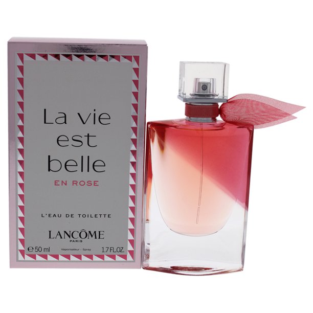 La Vie Est Belle en Rose by Lancome L'eau De Toilette Spray For Women 1.7 oz