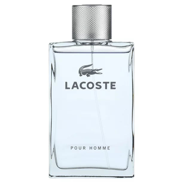 Lacoste Pour Homme Eau de Toilette for Men, 3.3 Oz