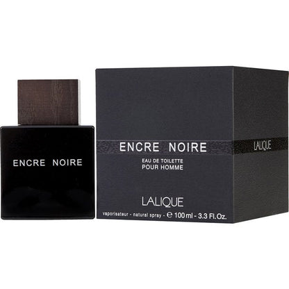 Encre Noire Lalique Eau De Toilette Spray for Men 3.3 oz