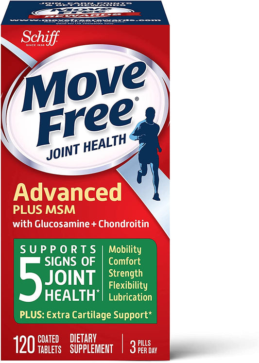 Move Free Advanced MSM 1500mg, 120 Coated Tablets