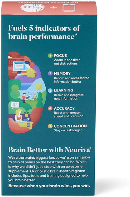 Neuriva Brain Performance 30 CT, Pack of 2