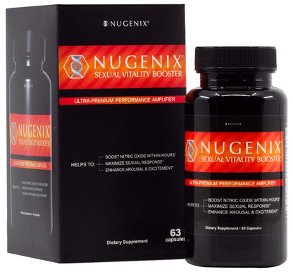 Nugenix Sexual Vitality Booster, 63 Capsules