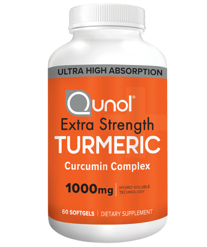 Qunol Extra Strength Turmeric Supplement Softgels, 1000mg, 60ct.