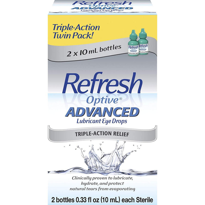 Refresh Optive Advanced Drops 2 x 10 ml