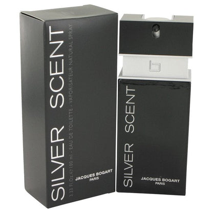 Silver Scent by Jacques Bogart  EDT for Men 3.4 oz