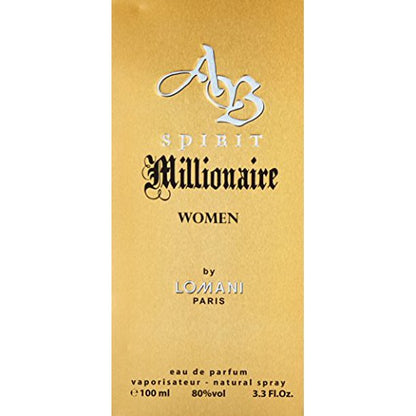 Spirit Millionaire Women by Lomani EDP 3.3 Oz