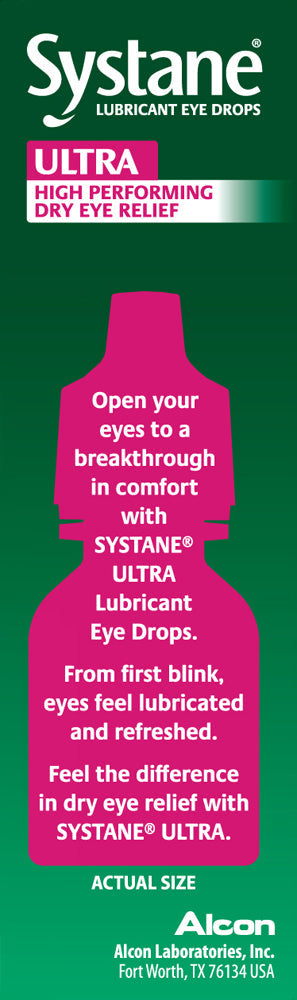 Systane Ultra Lubricant Eye Drops - 2 Ea, 10Ml, 3 Pack