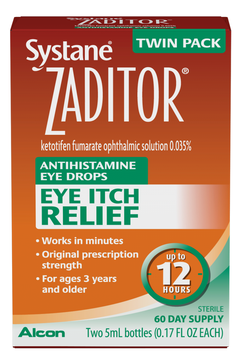 Zaditor Antihistamine Eye Drops Twin Pack 0.34 oz