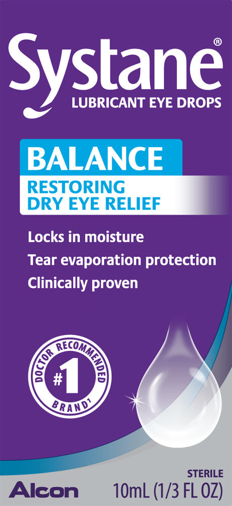 Systane Balance Lubricant Eye Drops, 10ml