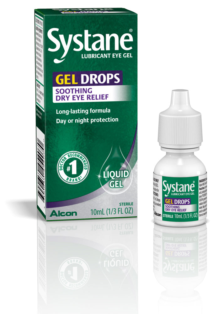 Systane Gel Drops Lubricant Eye Gel, Nightime Protection, 10ml