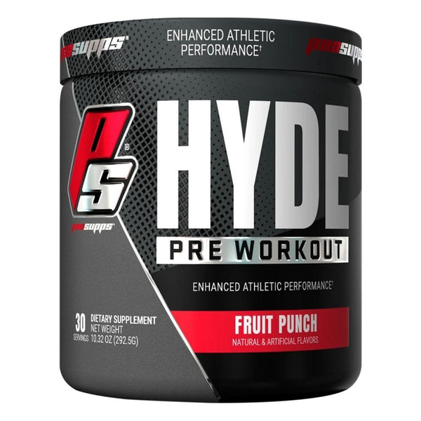 Prosupps Hyde Pre Workout, Fruit Punch, 30 Servings
