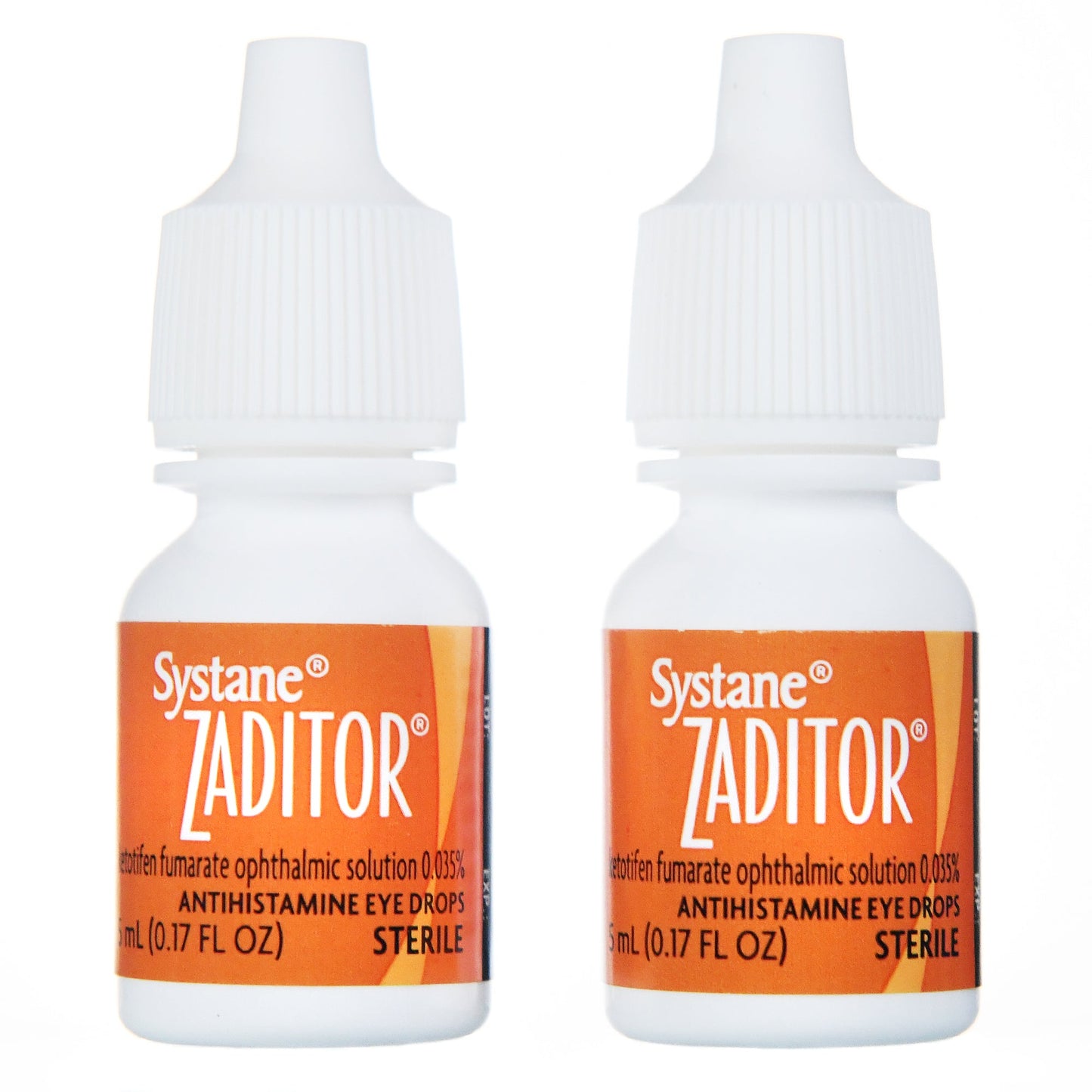 Zaditor Eye Drops Twin Pack, 0.34 oz Bottles Each