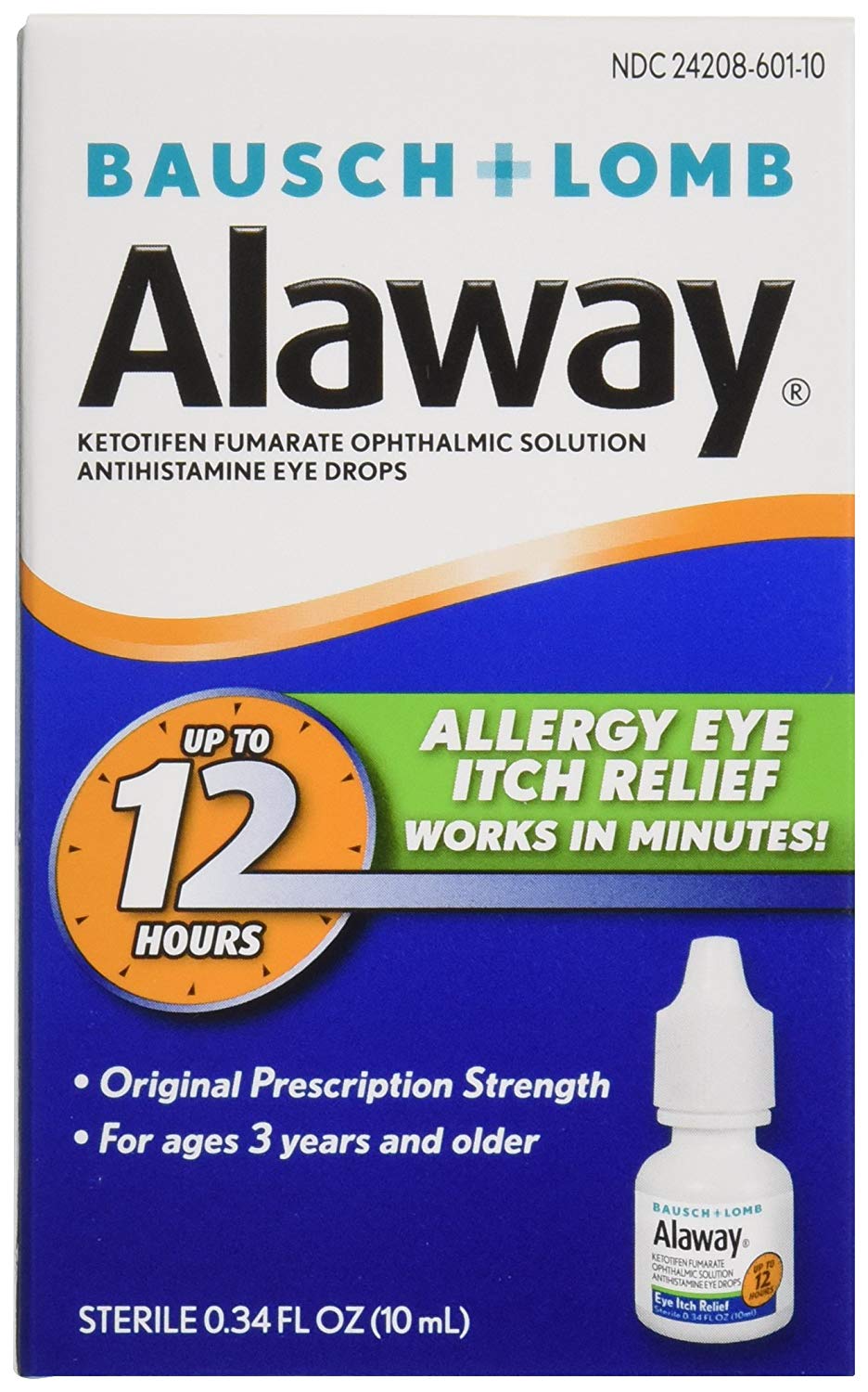 Alaway Eye Itch Relief, 0.34 Fl. Oz.