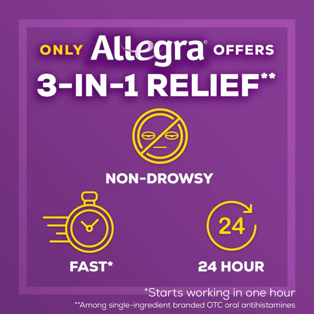 Allegraa Allergy Relief, 70 Tablets