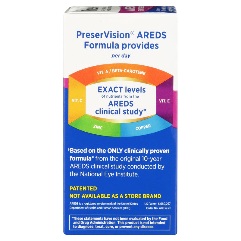 PreserVision Areds Eye Vitamin & Mineral Soft Gels - 120ct (2 Pack)
