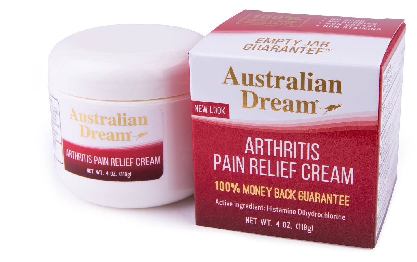 Australian Dream Arthritis Pain Relief Cream, 4 oz