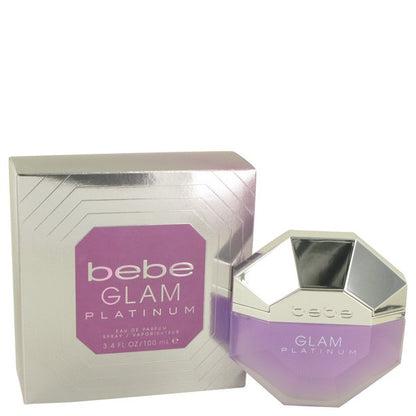 Bebe Glam Platinum Eau De Parfum Spray 3.4 oz