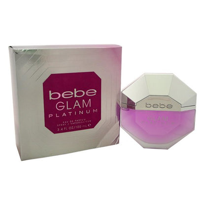 Bebe Glam Platinum Eau De Parfum Spray 3.4 oz