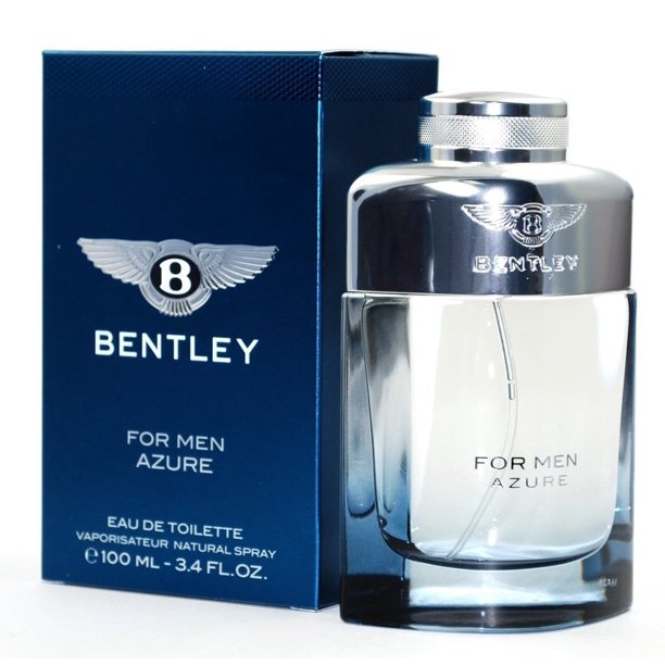 Bentley for Men Azure Eau De Toilette Spray 3.4 OZ