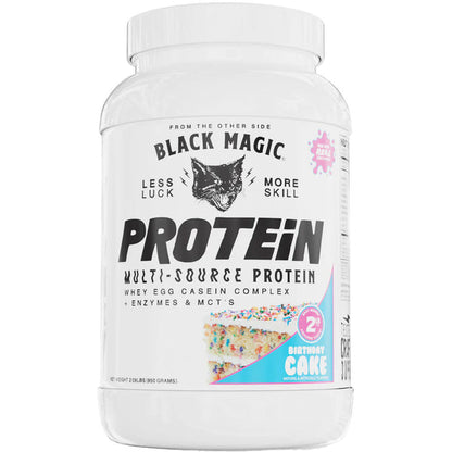 Black Magic - Handcrafted Multi-source Protein Birthday Cake - 25 Servings