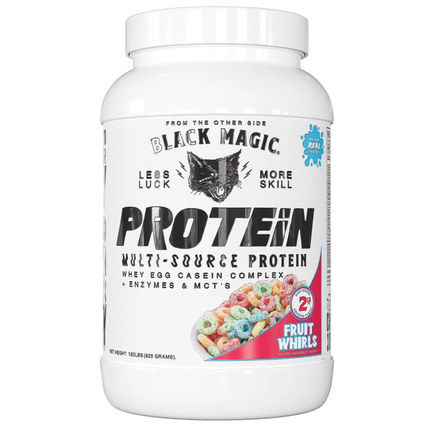 Black Magic - Handcrafted Multi-source Protein Fruit Whirls - 25 Servings