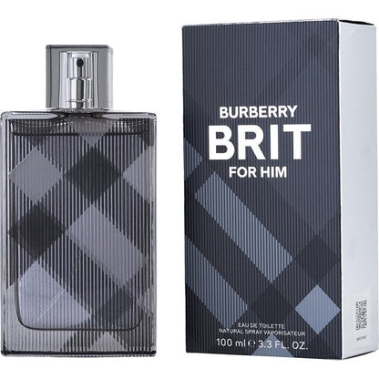 Burberry Brit For Him by Burberry Eau de Toilette 3.3 fl oz