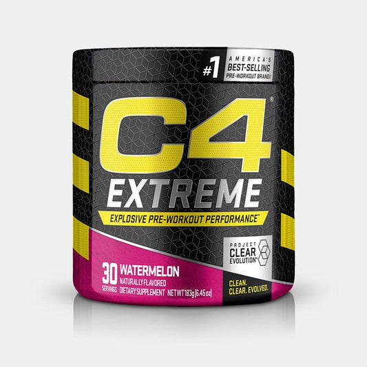 C4 Extreme Pre Workout Performance Watermelon, 30 Servings