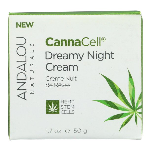 Andalou Naturals CannaCell Dreamy Night Cream, 1.7 fl. oz