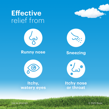 Claritin 24-Hour Indoor & Outdoor Non-Drowsy Allergy Relief, 30 tablets