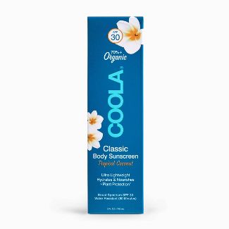 Coola Organic Classic Body Sunscreen Lotion - SPF 30 - Tropical Coconut - 5.0oz