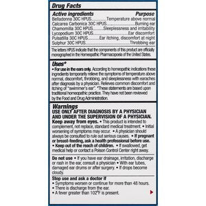 Homeopathic CVS Health Ear Ache Ear Drops, 0.33 fl. oz