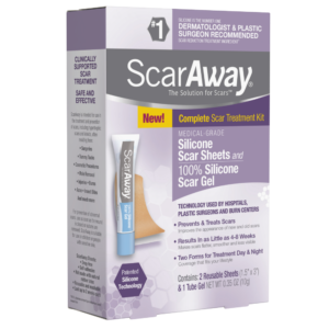 ScarAway Complete Scar Treatement Kit - Silicone Scar Sheets