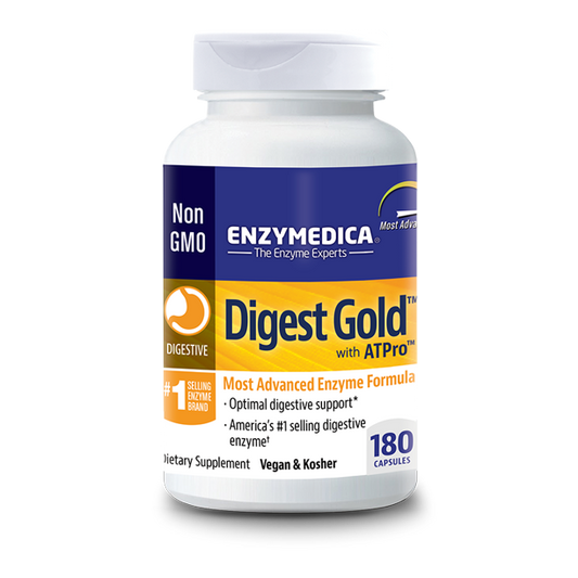 Enzymedica Digest Gold with ATPro, 180 Capsules