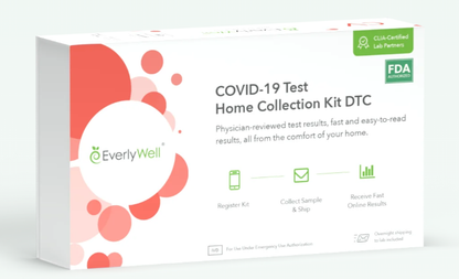 EverlyWell Covid-19 Test Home Collection Kit DTC