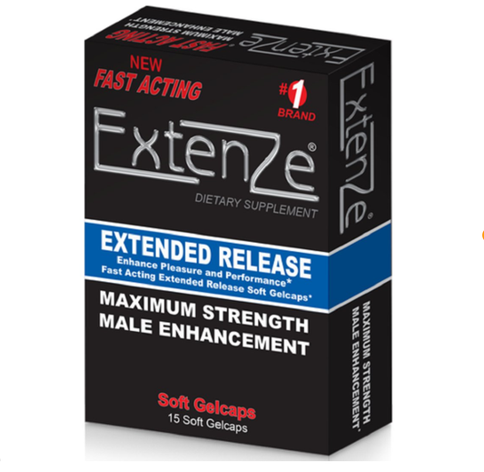 Extended Release Male Enhancement Supplement, 15 Soft Gelcaps