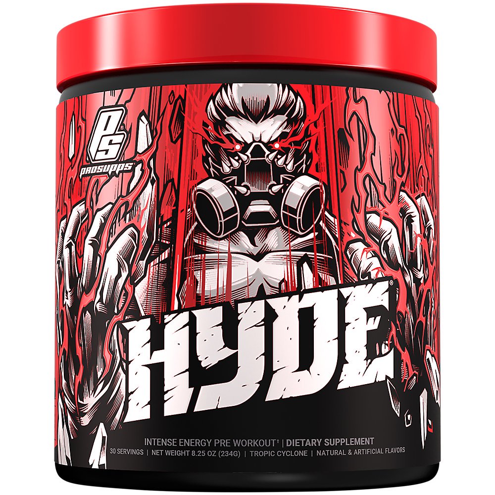 Prosupps Hyde Pre Workout, Blue Freeze, 30 Servings