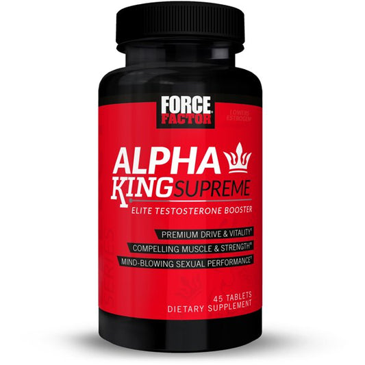 Force Factor Alpha King Supreme, 45 Tablets