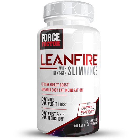 Force Factor Leanfire with Next Gen Slimvance, 60 capsules